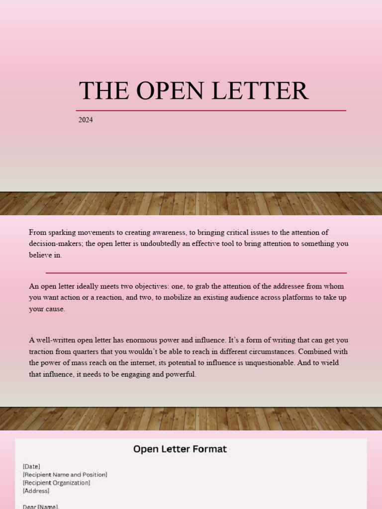 The Open Letter | PDF | Decision Making | Climate Change