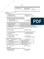 Soal Pat Pai KLS 5 2022 Revisi