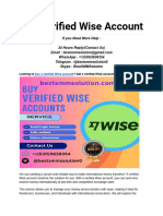 Buy Verified Wise Account