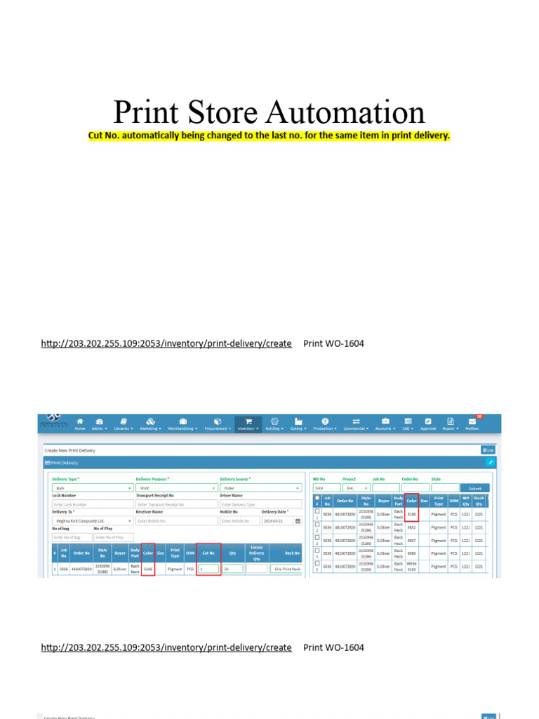 Print Store Automation Process | PDF