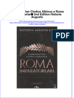 PDF of Hadrianus Tan Clodius Albinus A Roma Imparatorlari 2Nd Edition Historia Augusta Full Chapter Ebook