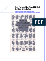 PDF of Raffi Portakal Portakal in Yuzyili 1St Edition Enis Batur Full Chapter Ebook
