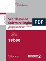 Search-Based Software Engineering: Aldeida Aleti Annibale Panichella