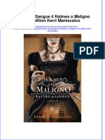 PDF of Rastro de Sangue 4 Holmes O Maligno 1St Edition Kerri Maniscalco Full Chapter Ebook