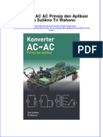 Download pdf of Konverter Ac Ac Prinsip Dan Aplikasi Tole Sutikno Tri Wahono full chapter ebook 