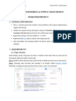 SCD - Semester Project Requirements