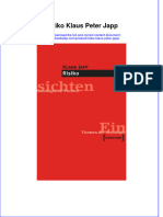 PDF of Risiko Klaus Peter Japp Full Chapter Ebook