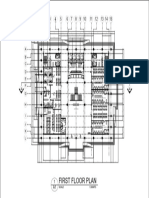 First Floor Plan: A B C D E A A