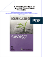 PDF of Savasci Anlamli Ve Coskulu Bir Yasam Icin 75Th Edition Dogan Cuceloglu Full Chapter Ebook