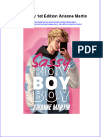 Download pdf of Sassy Boy 1St Edition Arianne Martin full chapter ebook 
