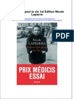 PDF of Sauve Qui Peut La Vie 1St Edition Nicole Lapierre Full Chapter Ebook
