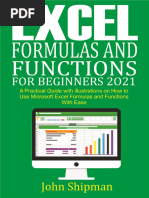 Excel Formulas and Functions For Beginners 2024