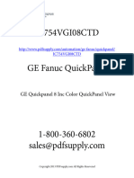 Ic754Vgi08Ctd: Ge Quickpanel 8 Inc Color Quickpanel View