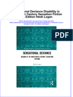 Full Ebook of Sensational Deviance Disability in Nineteenth Century Sensation Fiction 1St Edition Heidi Logan Online PDF All Chapter