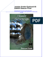 Full Ebook of Shade Sovereign Avalar Explored 05 1St Edition Deacon Frost Online PDF All Chapter