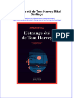 Full Download L Etrange Ete de Tom Harvey Mikel Santiago Online Full Chapter PDF