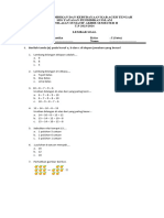 Soal Matematika Kelas 1 Sem 2