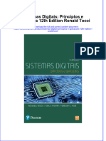 PDF of Sistemas Digitais Principios E Aplicacoes 12Th Edition Ronald Tocci Full Chapter Ebook