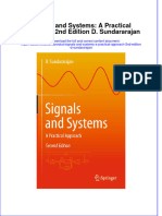 Full Ebook of Signals and Systems A Practical Approach 2Nd Edition D Sundararajan Online PDF All Chapter