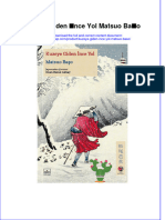 PDF of Kuzeye Giden Ince Yol Matsuo Baso Full Chapter Ebook