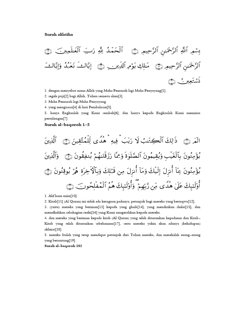 Ayat-Ayat Ruqiyah | PDF