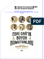 Full Download Eski Cag in Buyuk Komutanlari Mo 1479 Ms 453 Andrew Roberts Online Full Chapter PDF