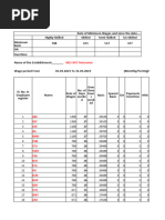 FORM B-Register of Wages | PDF