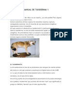 MANUAL DE Taxidermia 1