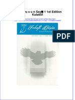 Full Download Felsefi Du S U N Sayi 1 1St Edition Kolektif Online Full Chapter PDF