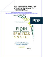 full download Fiqh Realitas Sosial Studi Kritis Fiqh Realita Yusuf Al Qaradhawi Dr Ipandang M Ag online full chapter pdf 