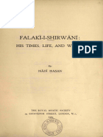 Falaki-I-Shirwani:: His Times, Life, and Works