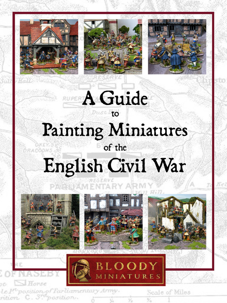 Bloody Minatures - Painting Guide | PDF | Paint | Acrylic Paint