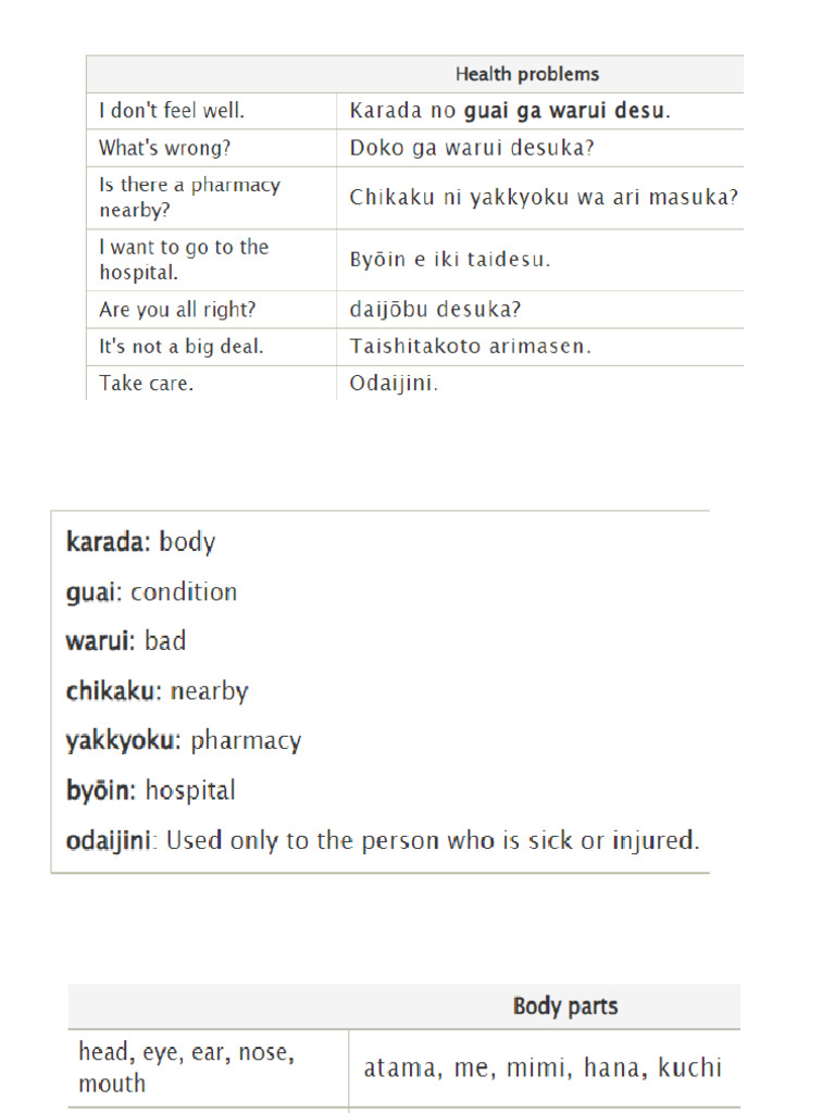 Lesson 10 Japanese | PDF