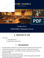 Chapter 2 - Branches of The Law