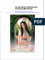 Full Download La Promesa Del Baron 5 Romances Victorianos Mile Bluett Online Full Chapter PDF