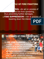 Principle of Firefighting - 10 Phases of Fire
