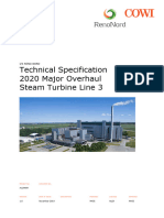 Technical Specification 2020 Major Overhaul Steam Turbine Line 3, Rev. 27.01.2020 (1)