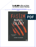 Full Download Fasizm Nasil Isler Biz Ve Onlar Siyaseti 1St Edition Jason Stanley Online Full Chapter PDF