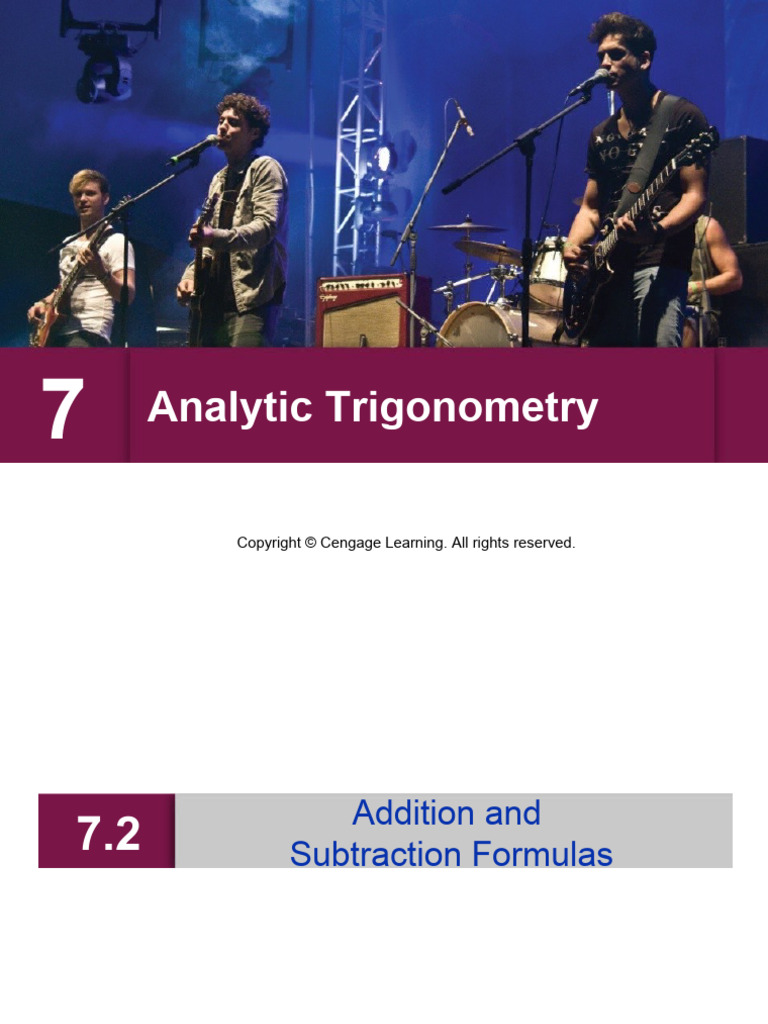 Week12 (B) | PDF | Trigonometric Functions | Functions And Mappings