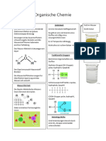 Lernzettel zur Organische Chemie 10 Klasse 