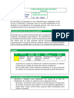 COMPLEMENTACION SEGUNDO PARCIAL