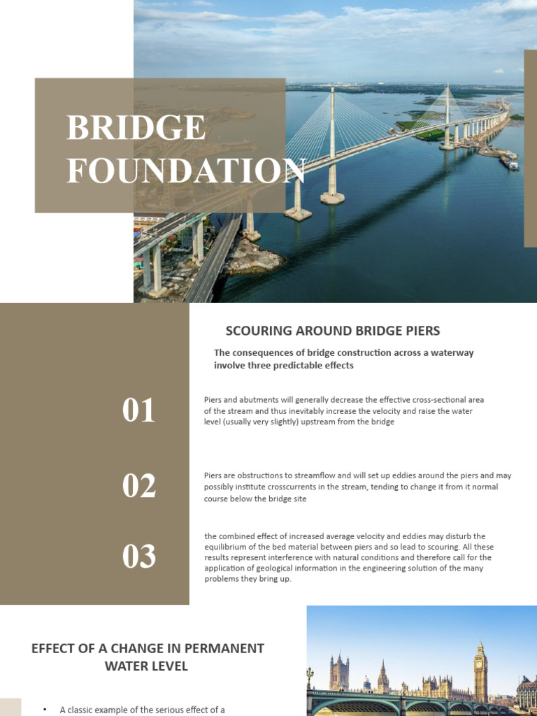 Bridge Foundation | PDF | Deep Foundation | Civil Engineering