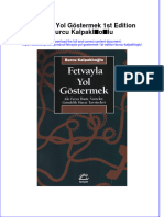 Full Download Fetvayla Yol Gostermek 1St Edition Burcu Kalpaklioglu Online Full Chapter PDF