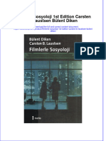 Full Download Filmlerle Sosyoloji 1St Edition Carsten B Laustsen Bulent Diken Online Full Chapter PDF