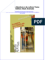 Full Download Filosofia Da Literatura E Da Cultura Tomo 2 1St Edition Abah Andrade Online Full Chapter PDF