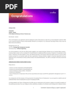 Accenture Employment Offer Letter Template | PDF