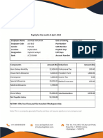 Payslip for MOUNIKA -April-2024