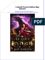PDF of Le Gout de L Interdit French Edition May Dawson Full Chapter Ebook