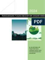 Rancangan Portofolio Tugas Besar MK Dasar AMDAL Semester Genap 2023-2024