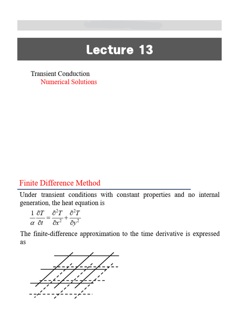 Lecture Note 13 | PDF | Mathematical Physics | Differential Calculus